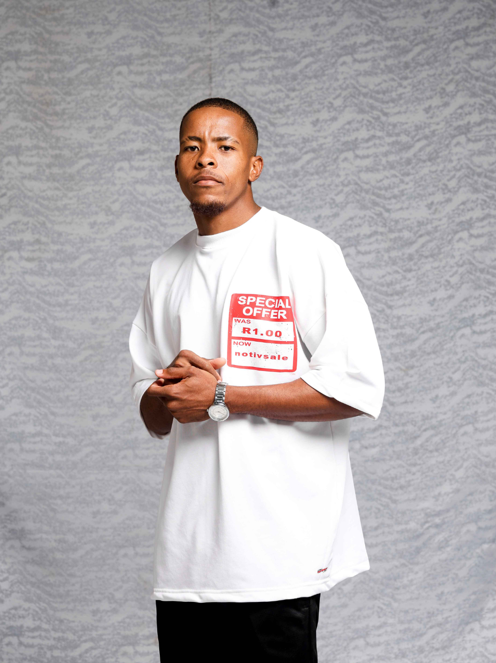 Notivsale Special Offer White Oversized T-Shirt