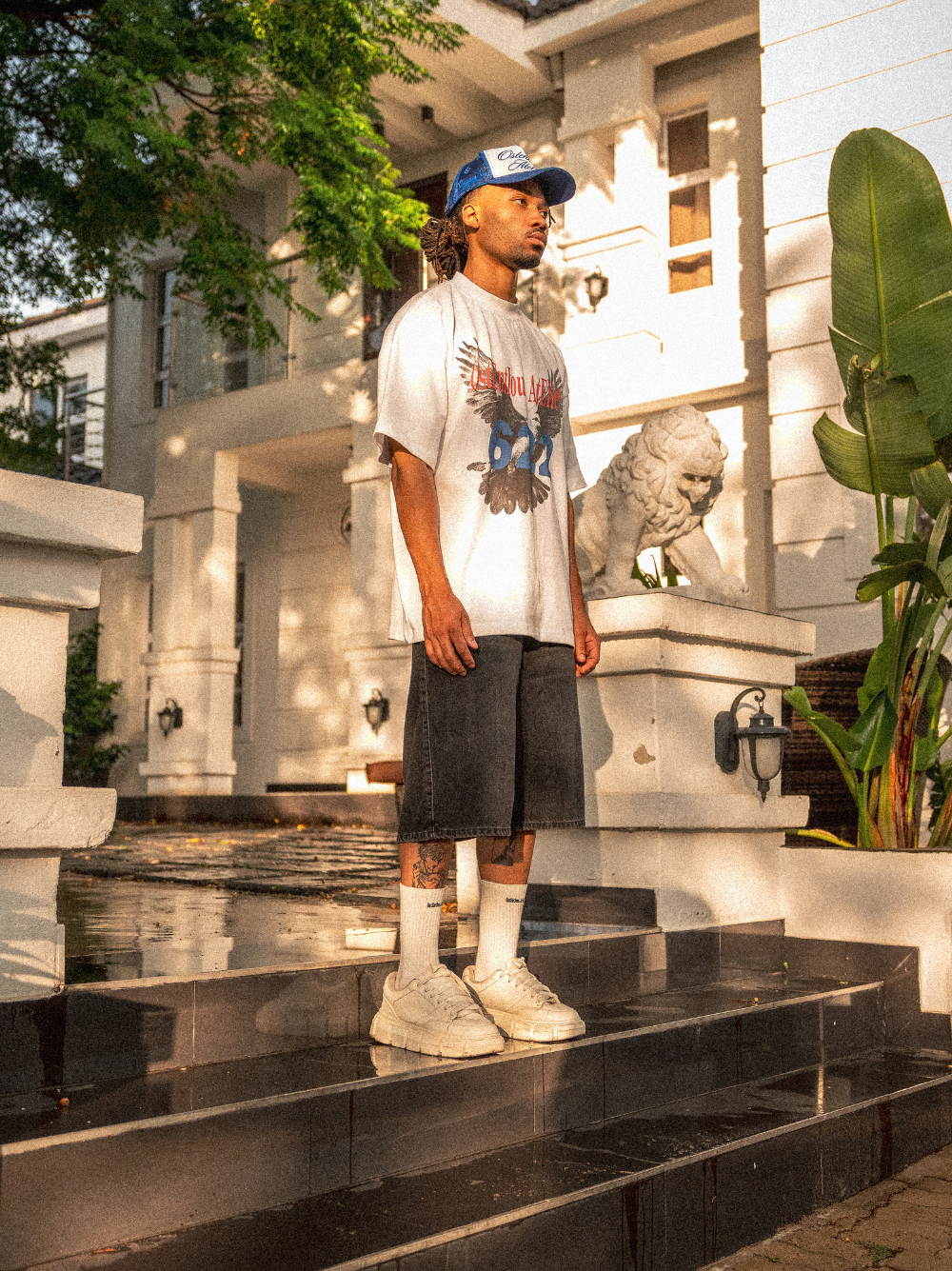 Ostentious 622 White T-shirt