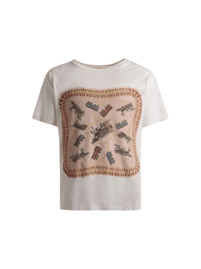 Bally T-Shirt Graphic Print White