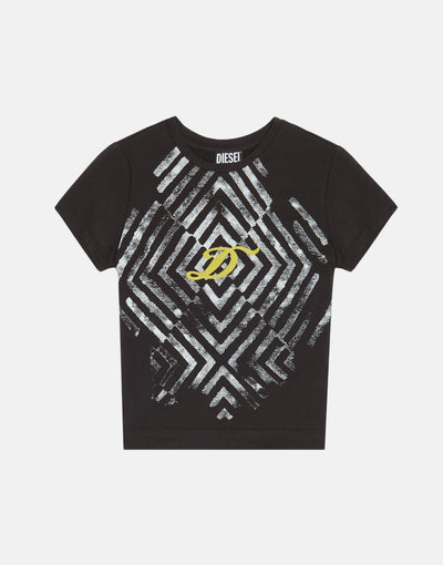 Diesel T-Uncutie Black T-Shirt