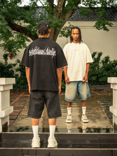 Ostentious Black Logo T-shirt