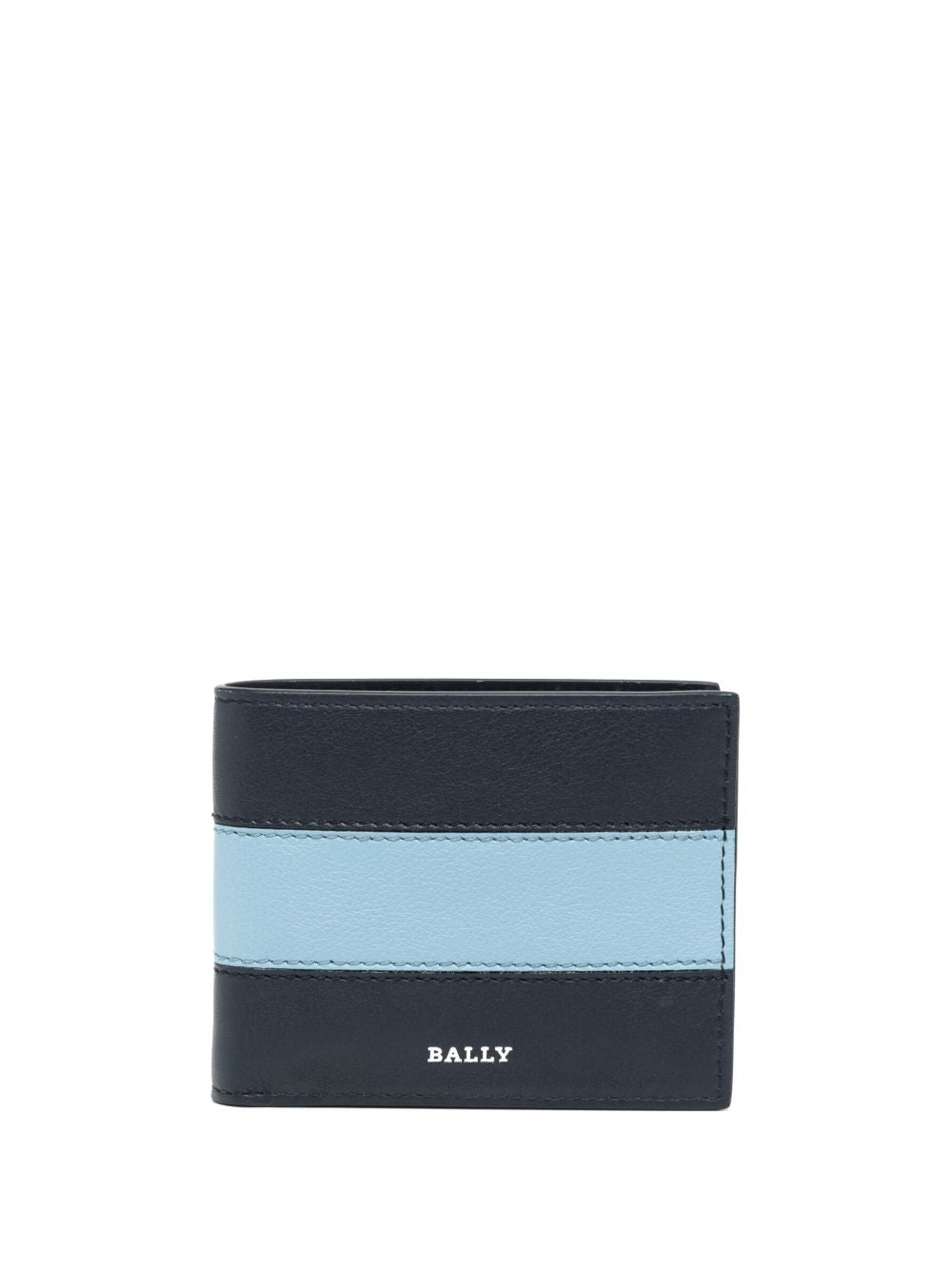 Bally Wallet Multi Colour Powder Blue/Blue