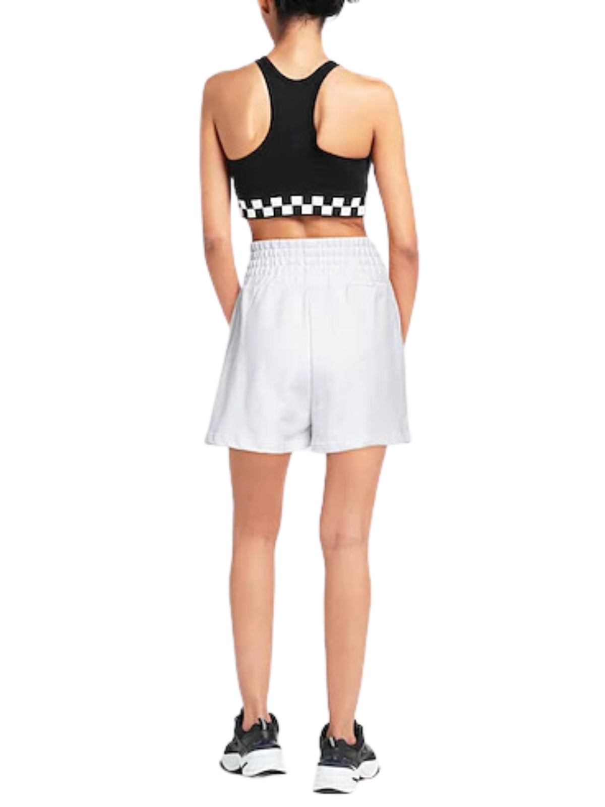 Chiara Ferragni Shorts Elastic Logo White