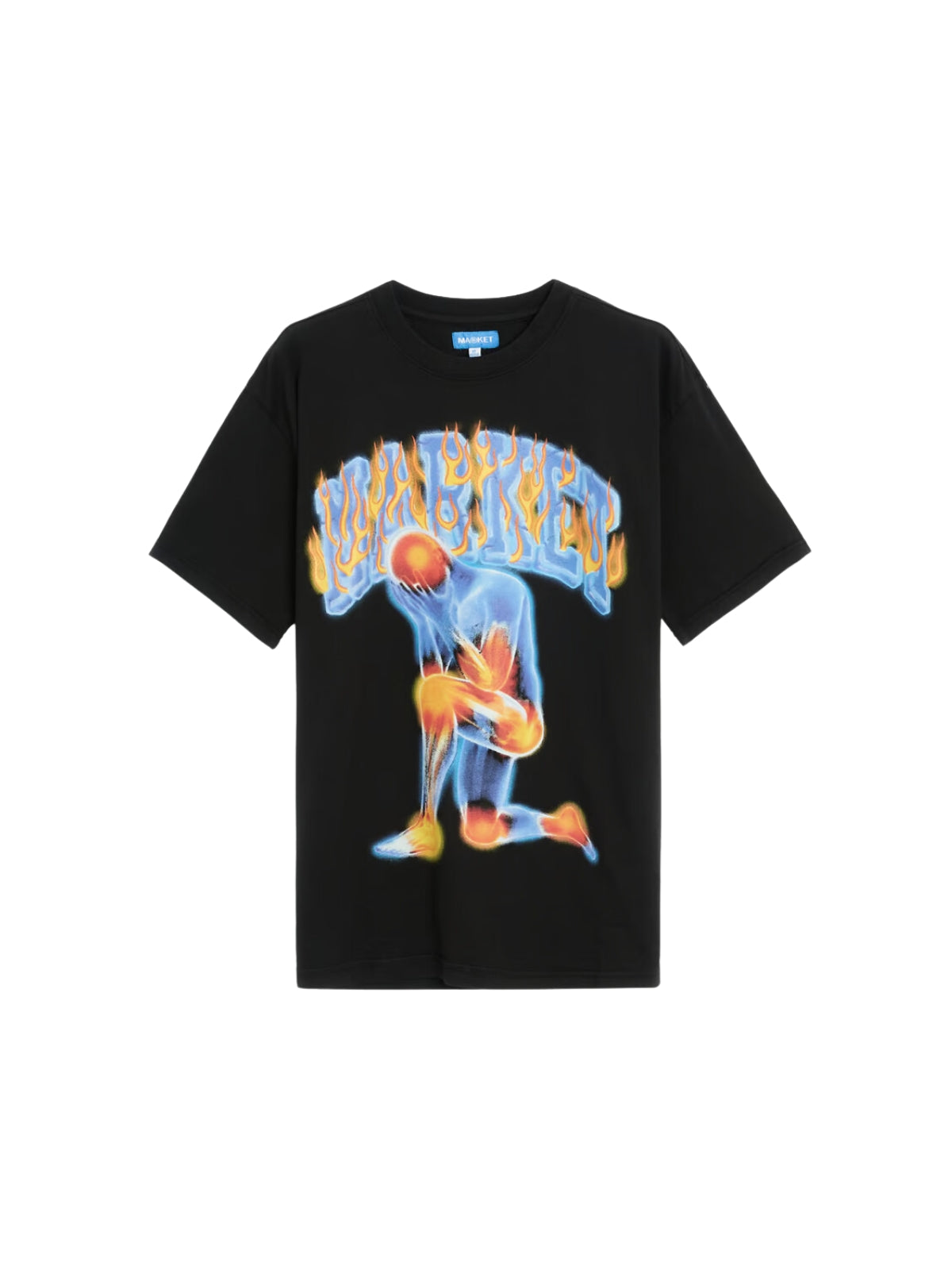Market T-Shirt Icy Hot Black
