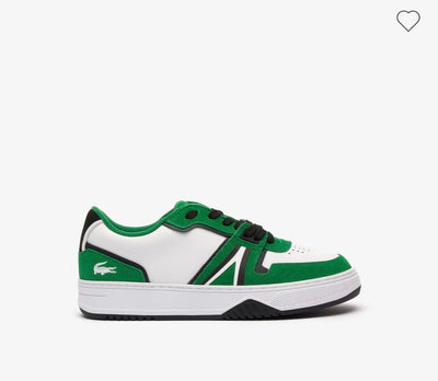 Lacoste Men’s L001 Coated Leather Trainers