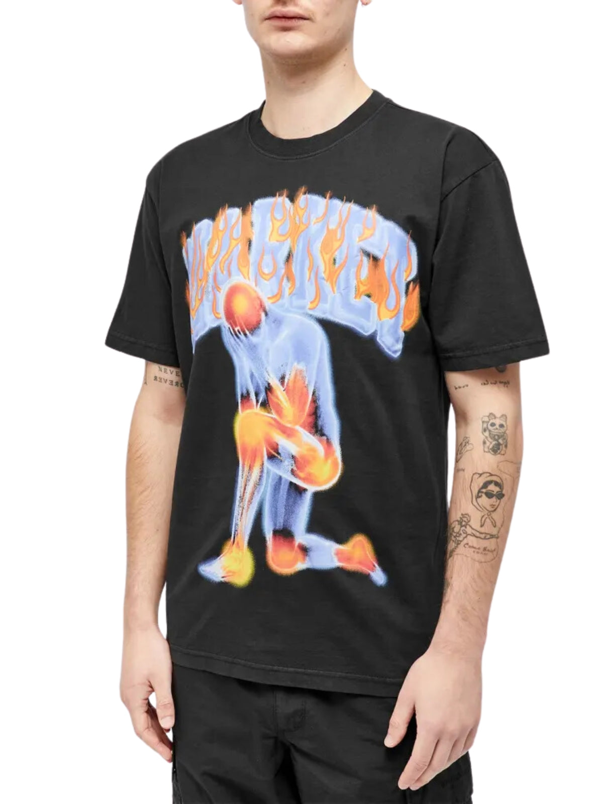 Market T-Shirt Icy Hot Black