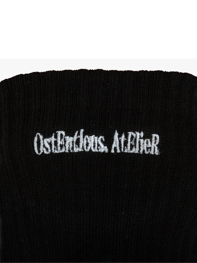 Ostentious Black Socks