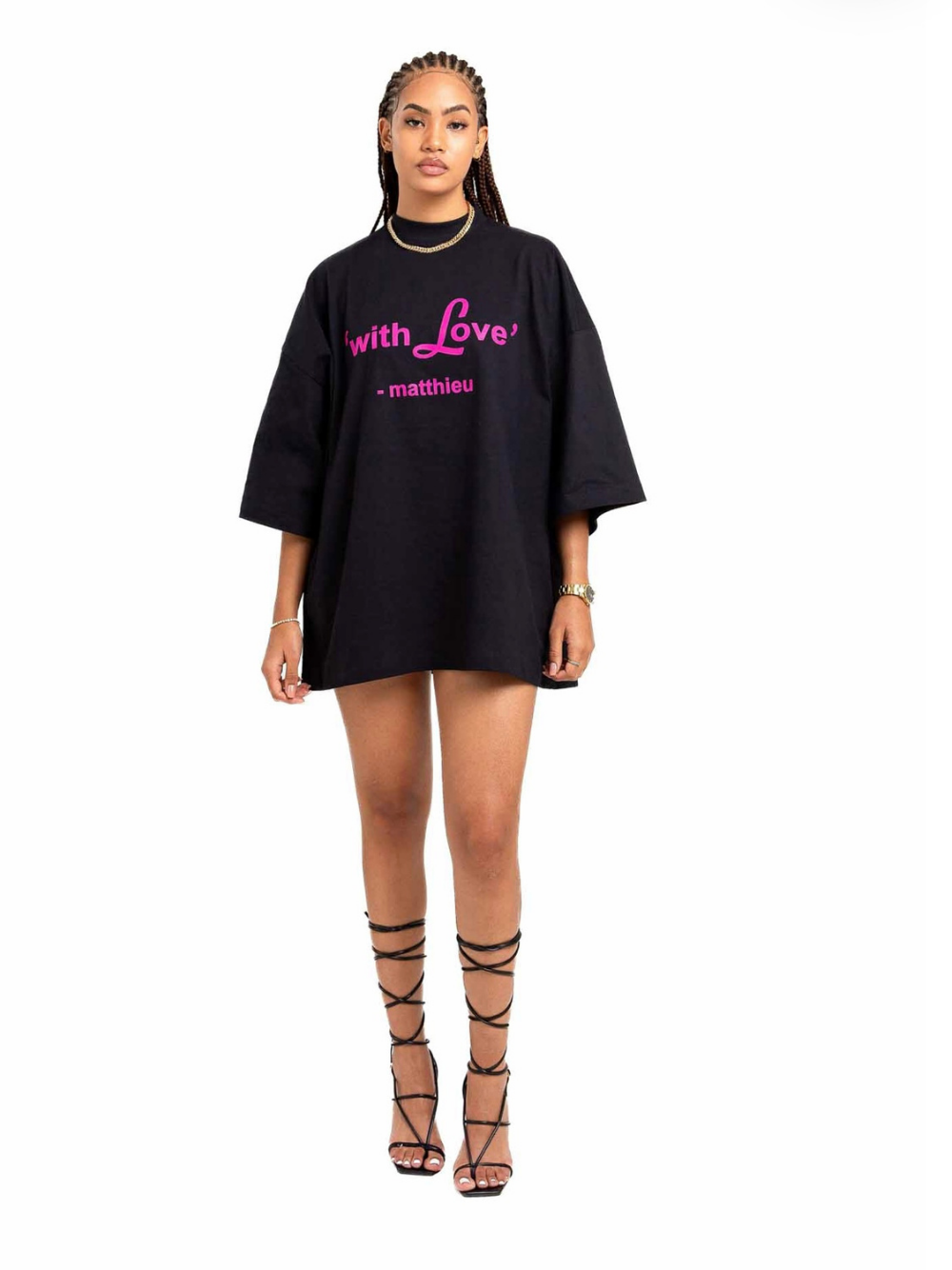 Micael Matthews With Love Black T-Shirt