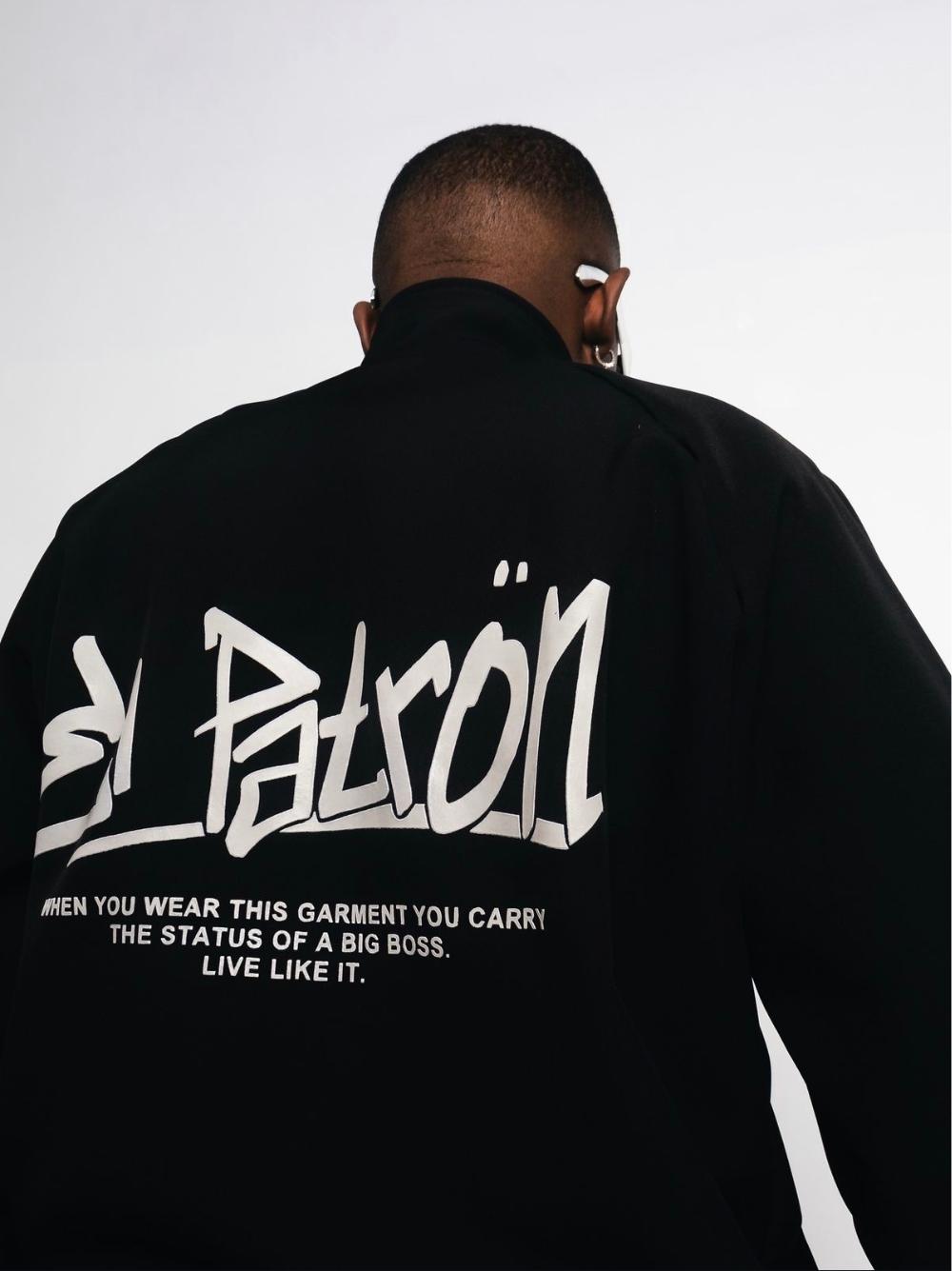 El Patron 2 Piece Black Roadman Tracksuit
