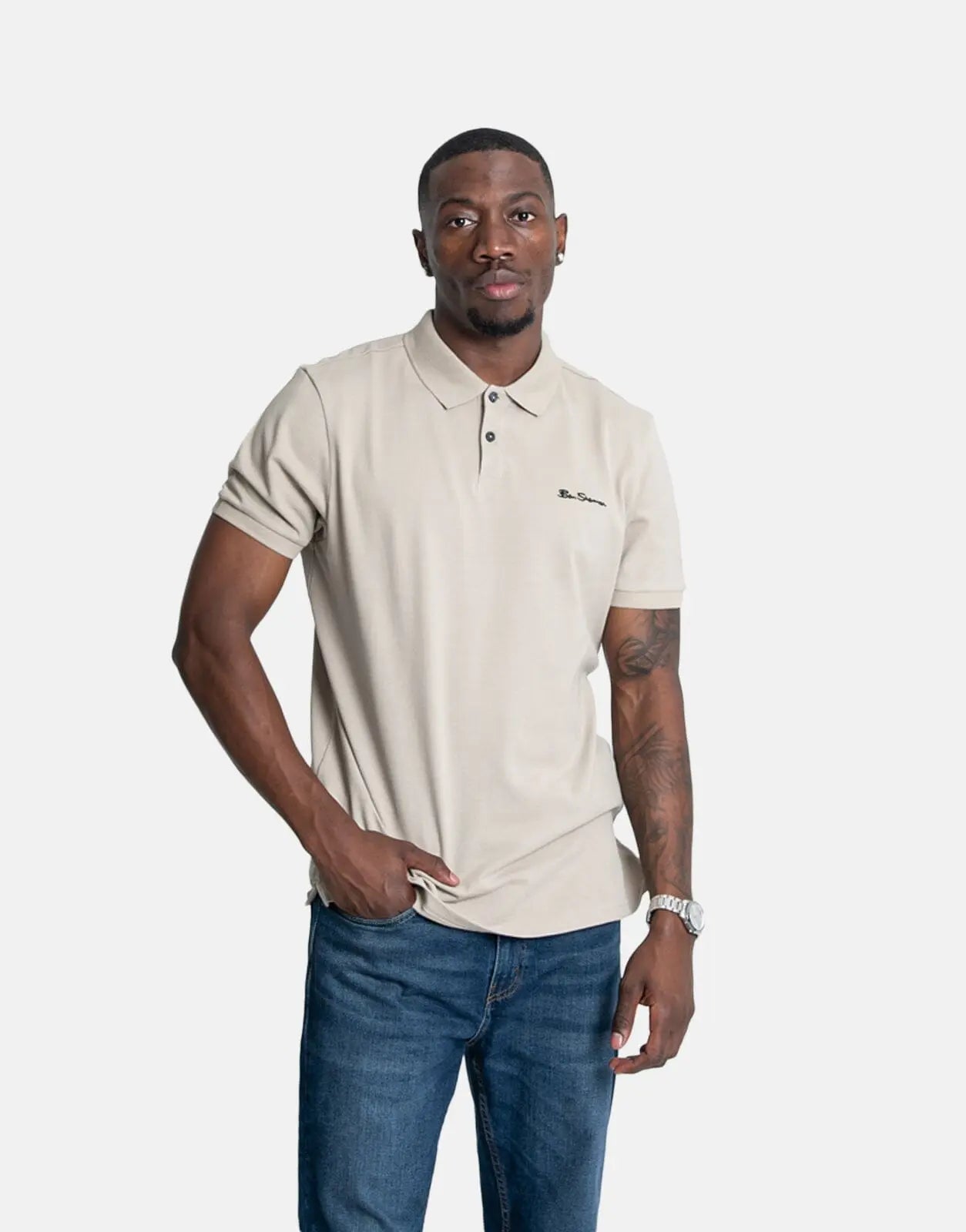 Ben Sherman Benpolo Brown Polo Shirt