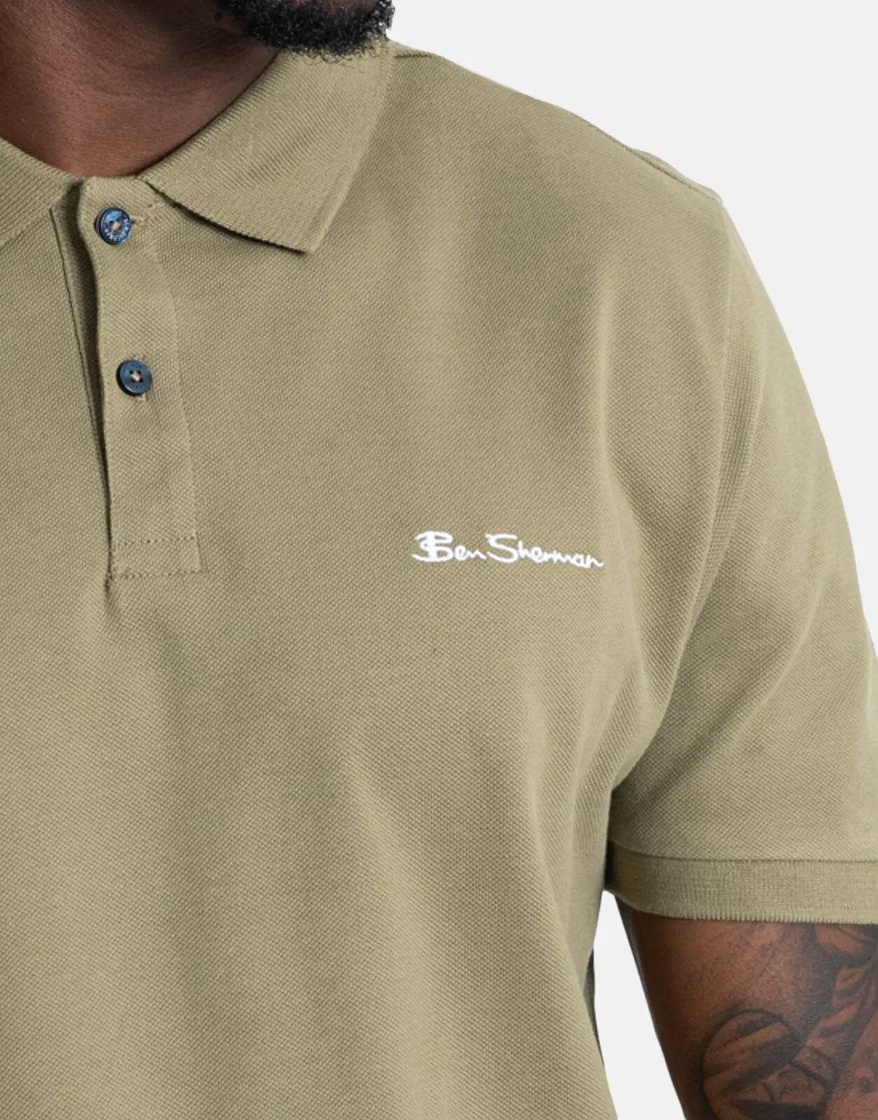 Ben Sherman Benpolo Olive Polo Shirt