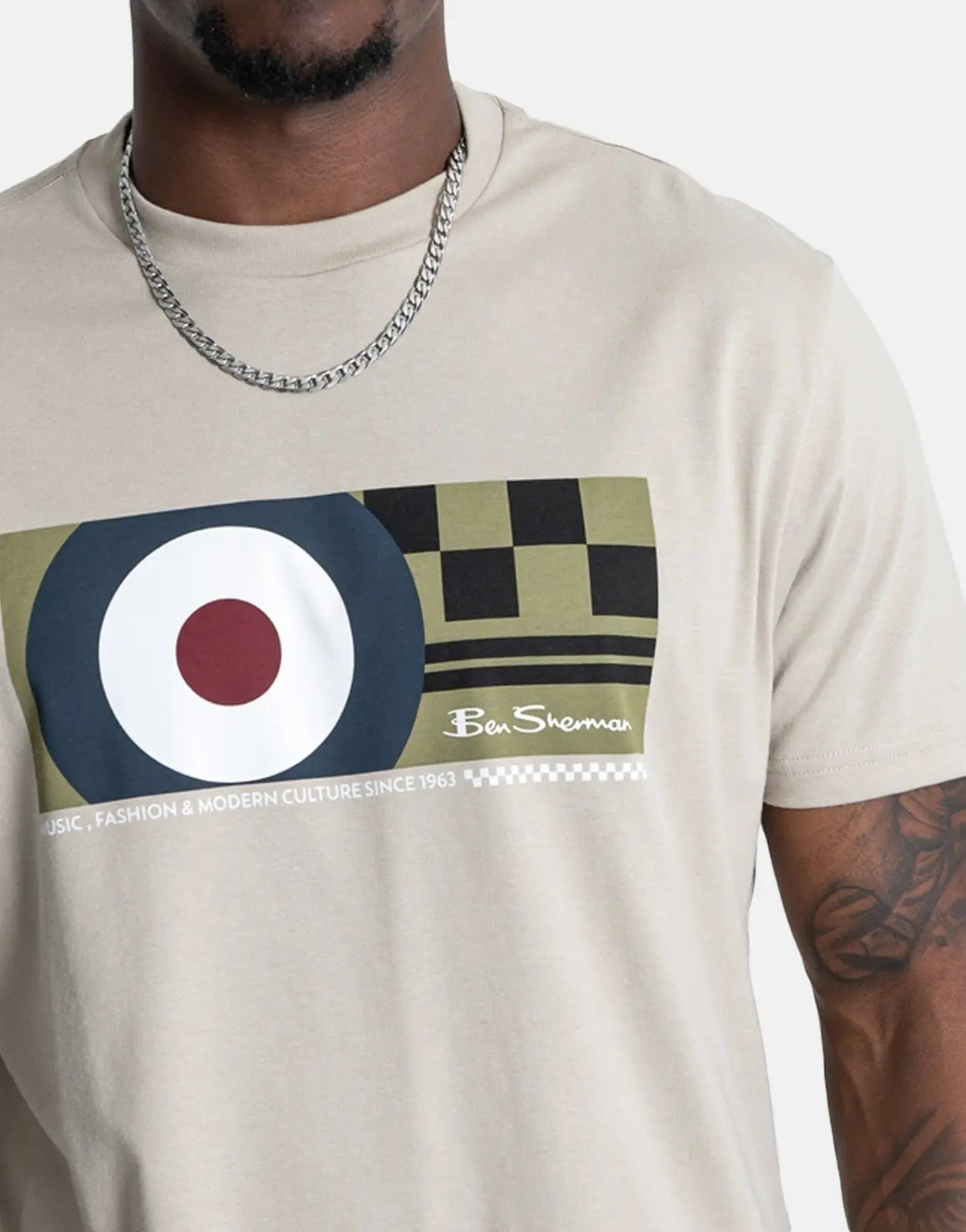 Ben Sherman Knock Out Brown T-Shirt
