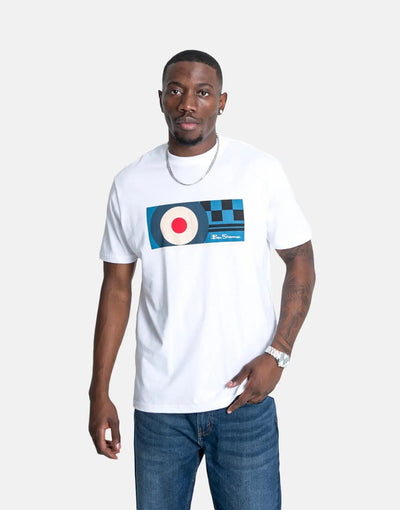 Ben Sherman Knock Out White T-Shirt