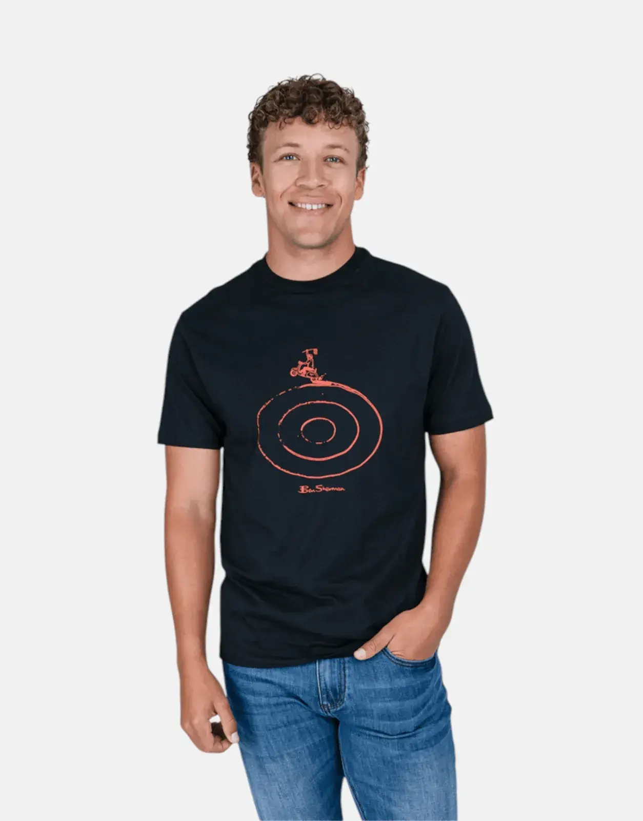 Ben Sherman Rascal Rider Black T-Shirt
