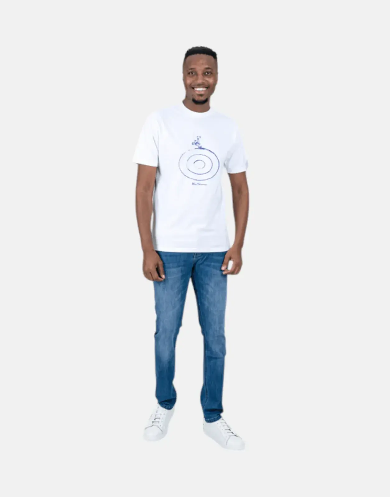 Ben Sherman Rascal Rider White T-Shirt