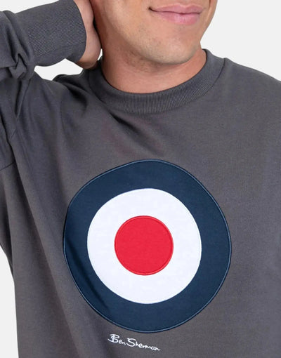 Ben Sherman Target Crew Sweatshirt CHA