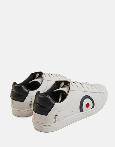 Ben Sherman Target Leather White Sneakers