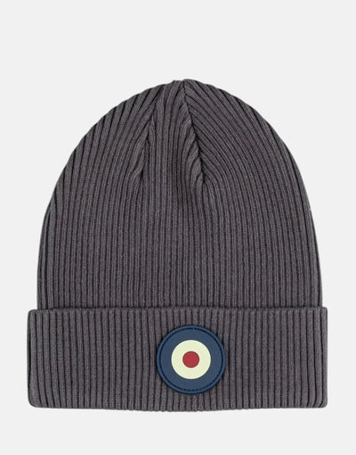 Ben Sherman Targy Rib Charcoal Beanie