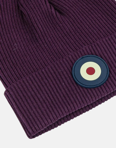 Ben Sherman Targy Rib Cherry Beanie