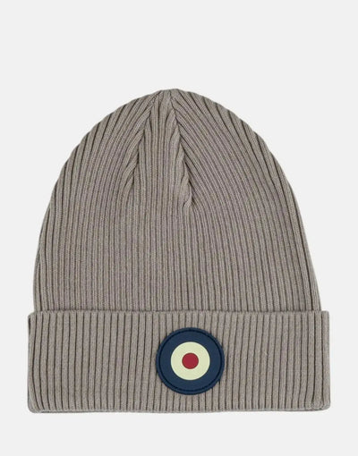 Ben Sherman Targy Rib Grey Beanie