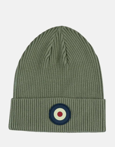 Ben Sherman Targy Rib Olive Beanie