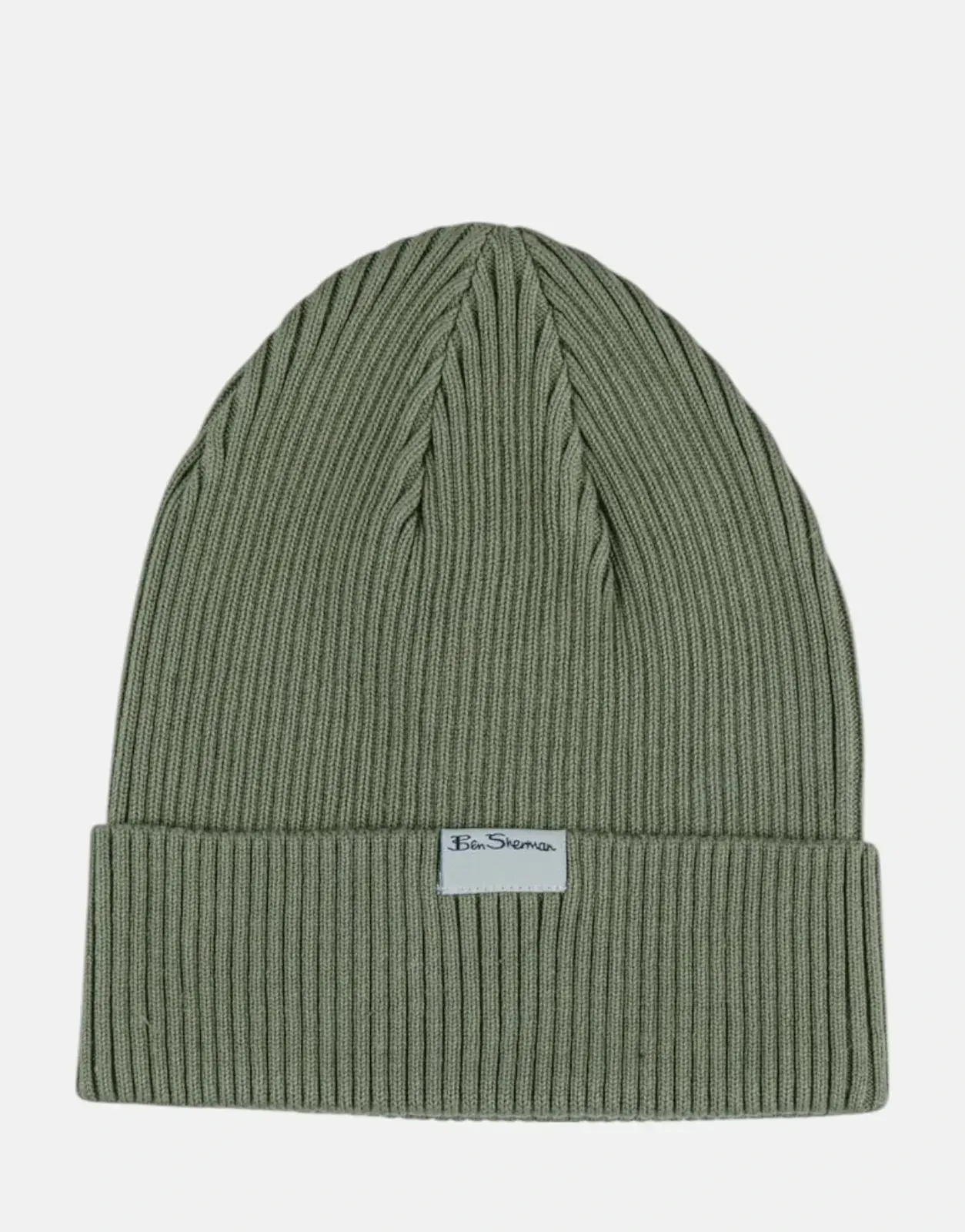 Ben Sherman Targy Rib Olive Beanie