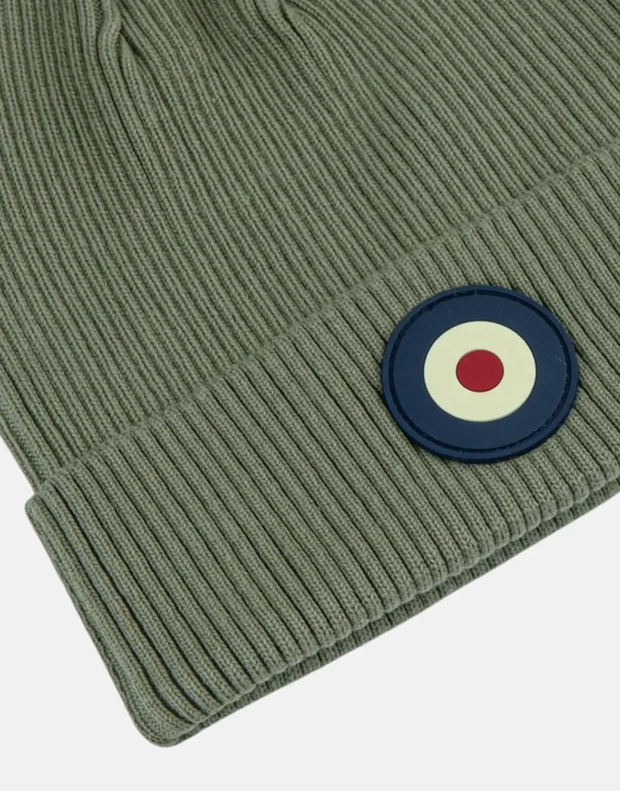 Ben Sherman Targy Rib Olive Beanie