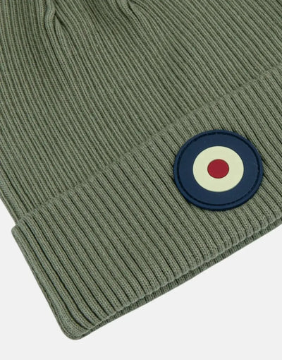 Ben Sherman Targy Rib Olive Beanie