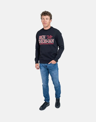 Ben Sherman The Wanderers Black Sweatshirt