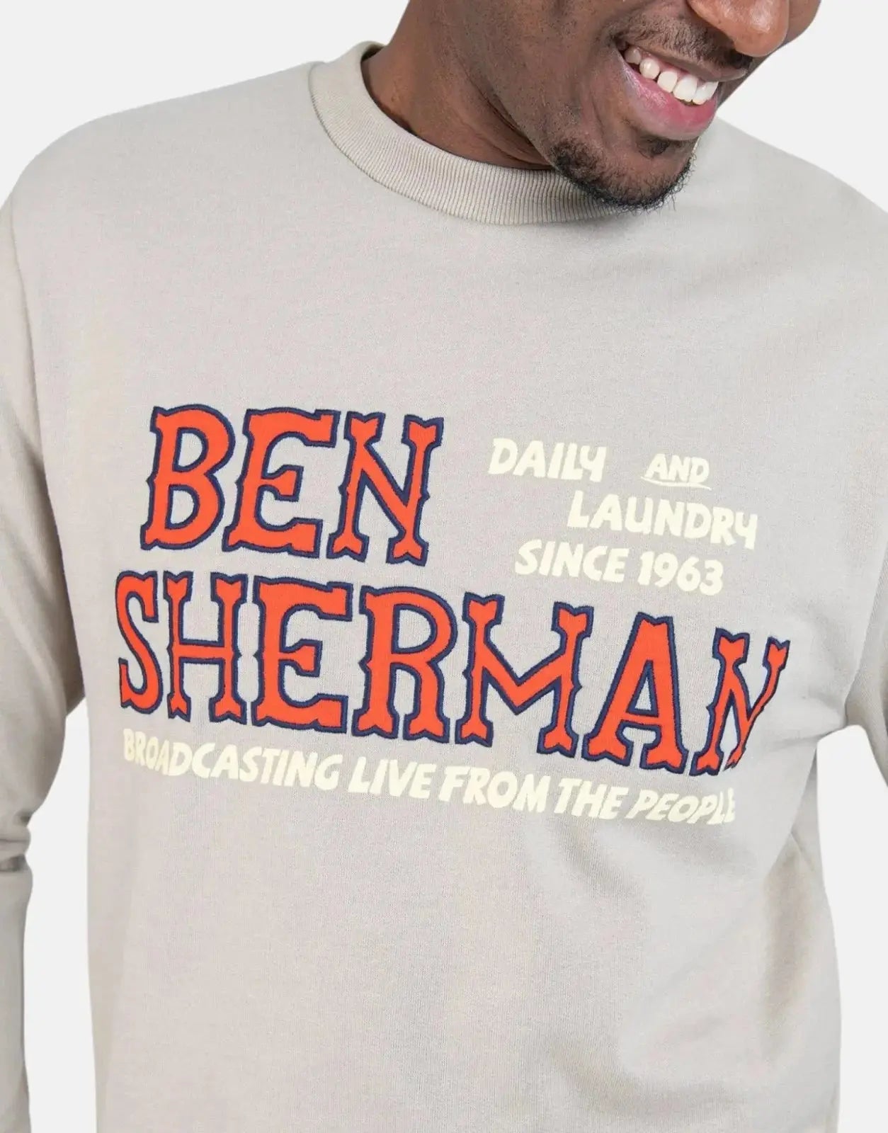Ben Sherman The Wanderers Grey Sweatshirt