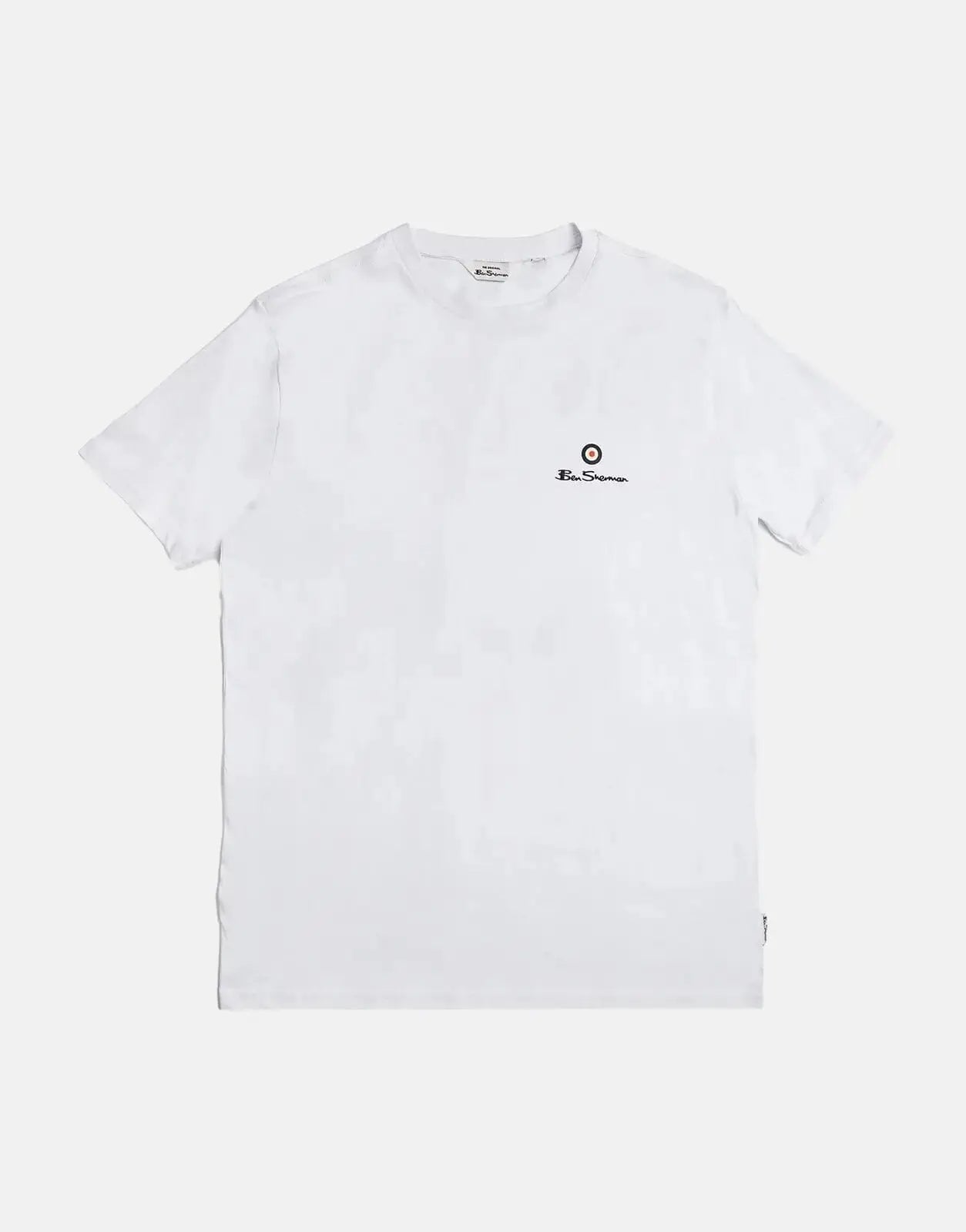 Ben Sherman White Entry Target Print Crew T-Shirt