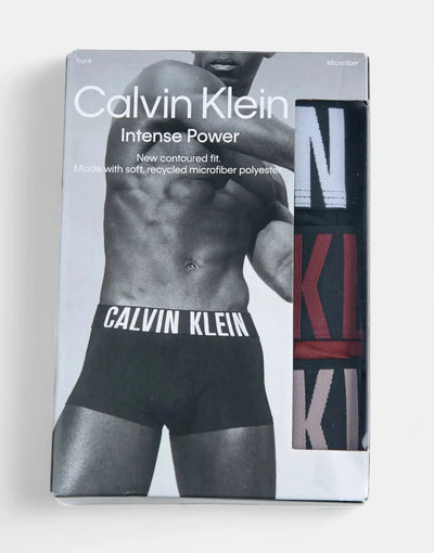 Calvin Klein 3 Pack Multi Colour Trunk Underwear