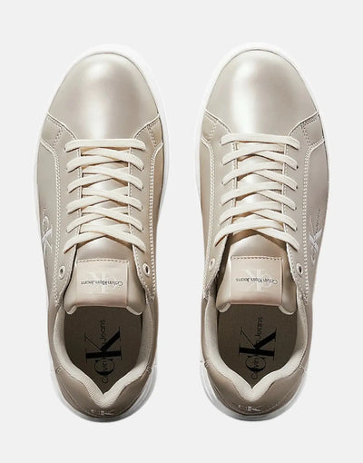 Calvin Klein Bold Platform Low Lace Off-White Sneakers
