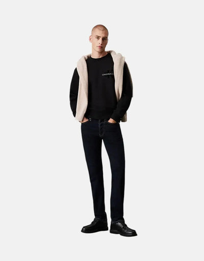 Calvin Klein Bristle Monologo Black Sweatshirt