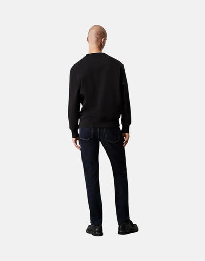 Calvin Klein Bristle Monologo Black Sweatshirt