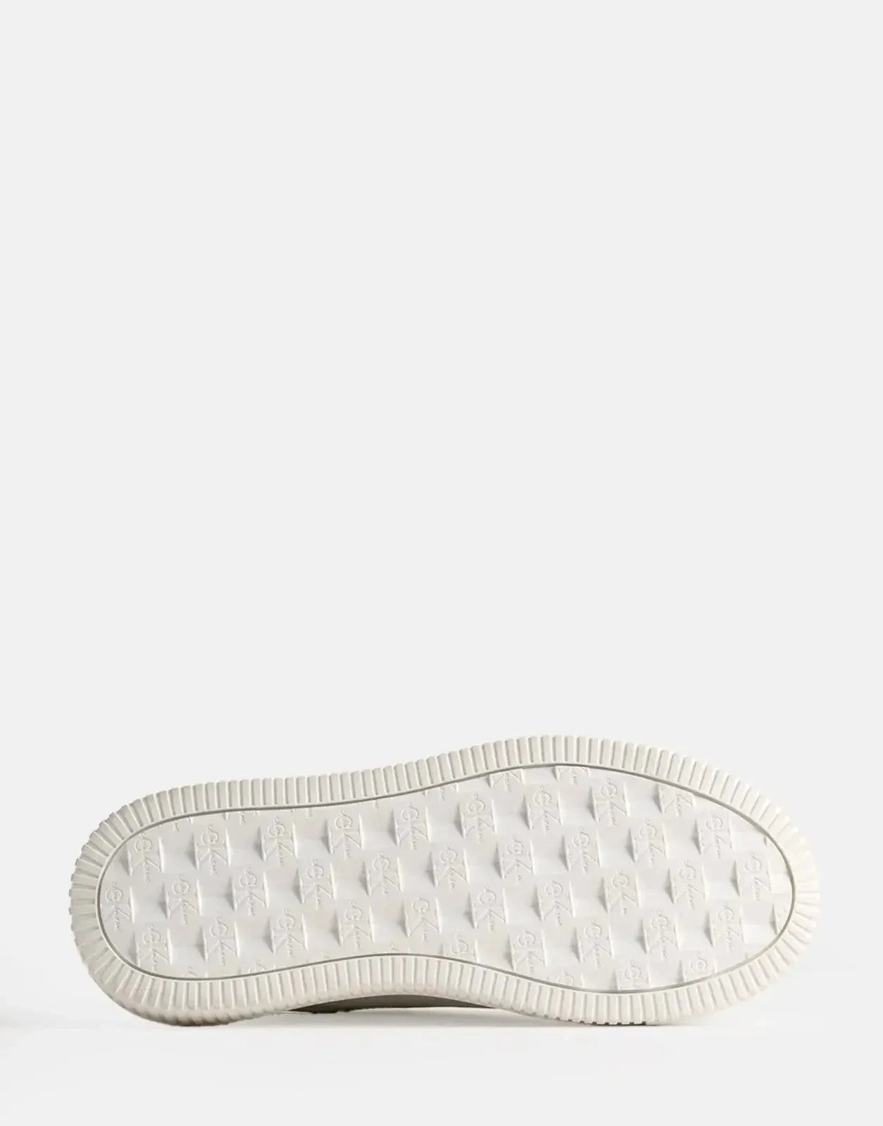 Calvin Klein Chunky Cupsole MG Leather White Sneakers