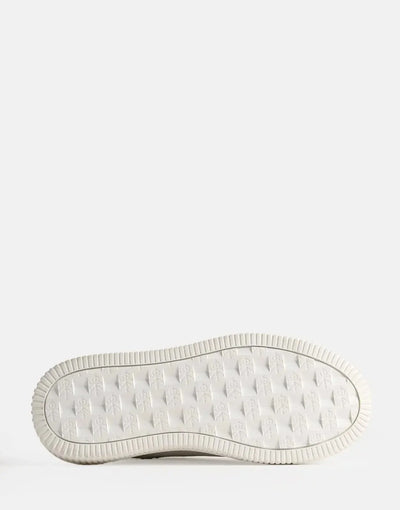 Calvin Klein Chunky Cupsole MG Leather White Sneakers