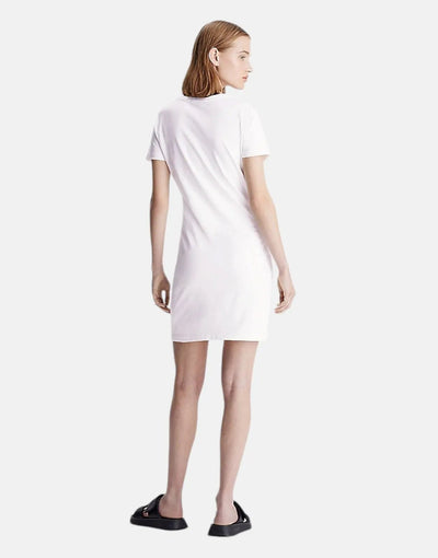 Calvin Klein Diffused Monologo White Dress
