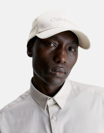 Calvin Klein Embroidery Trucker Stone Cap