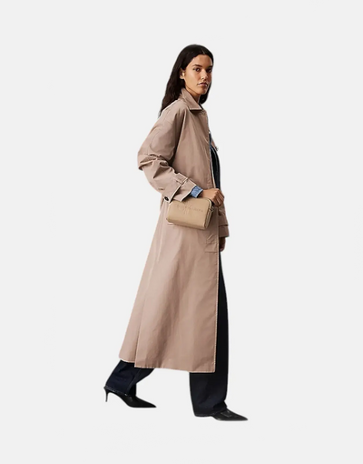 Calvin Klein Sculpted Camera Beige Bag