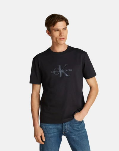 Calvin Klein Skiny Monologo Black T-Shirt