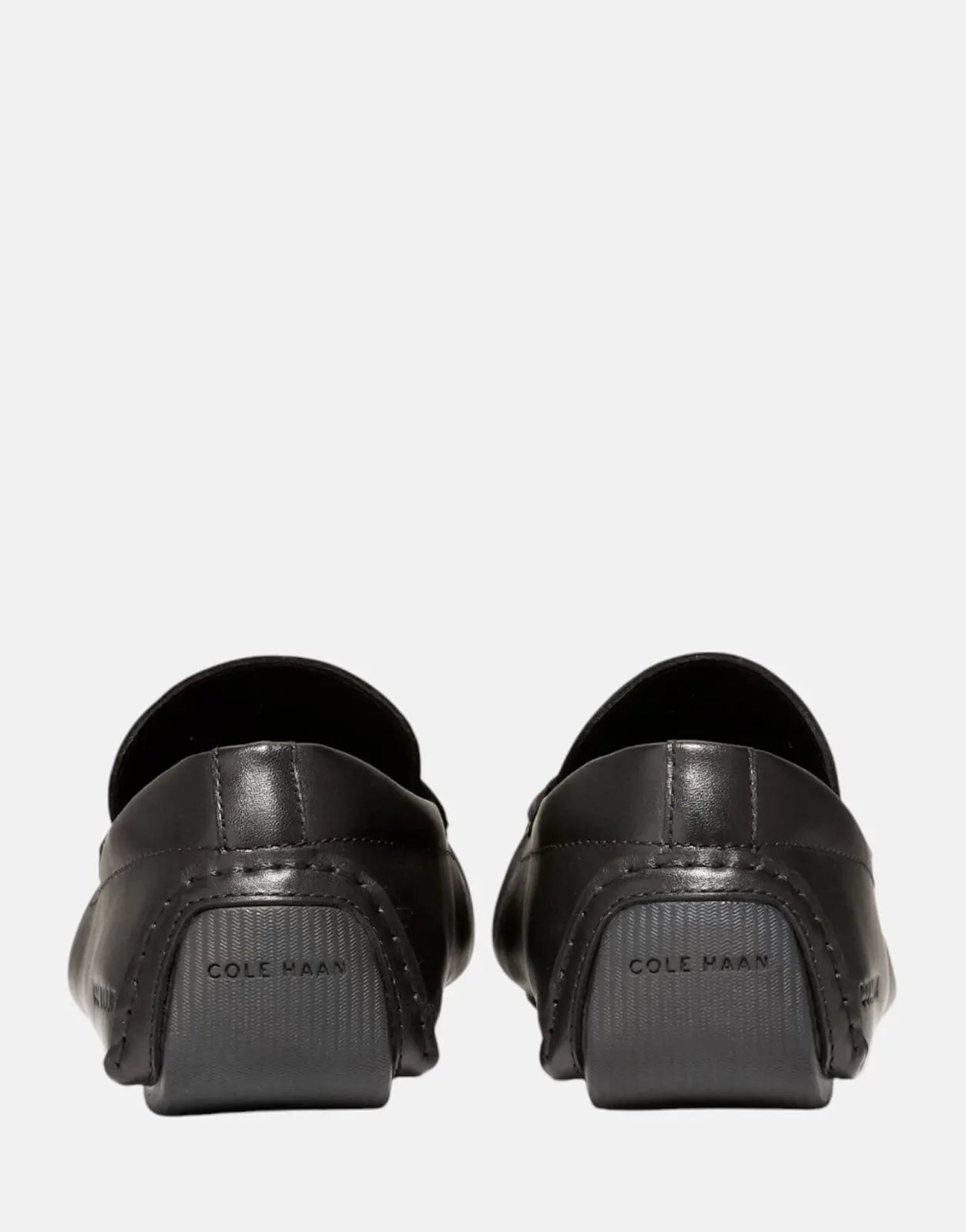 Cole Haan Grand Laser Bit Driving Black Loafers