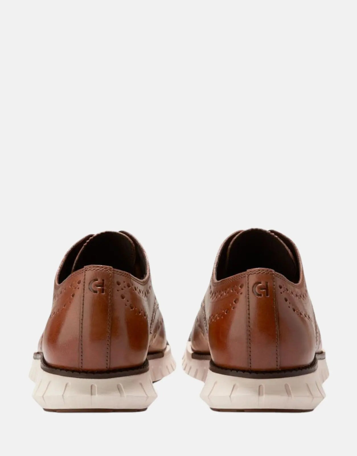 Cole Haan Zerogrand Remastered Wingtip Oxfords British Tan/Ivory