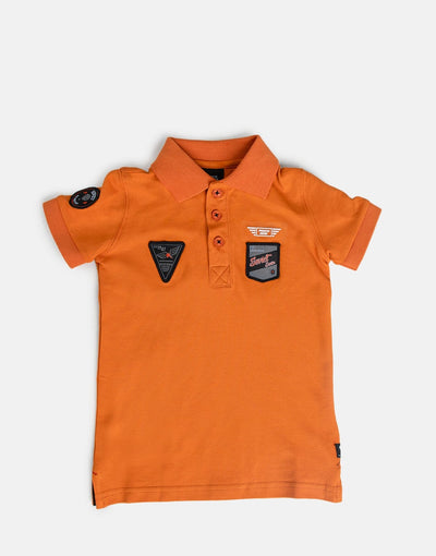 Soviet Kids B Fuel Pumpkin Pique Golfer