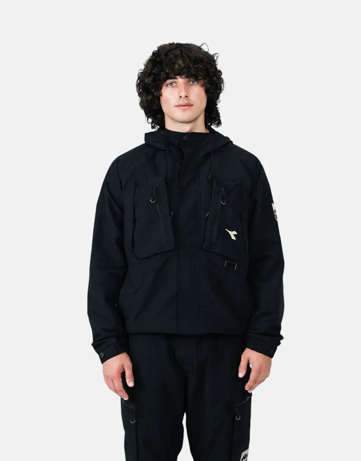 Diadora Aura Black Jacket