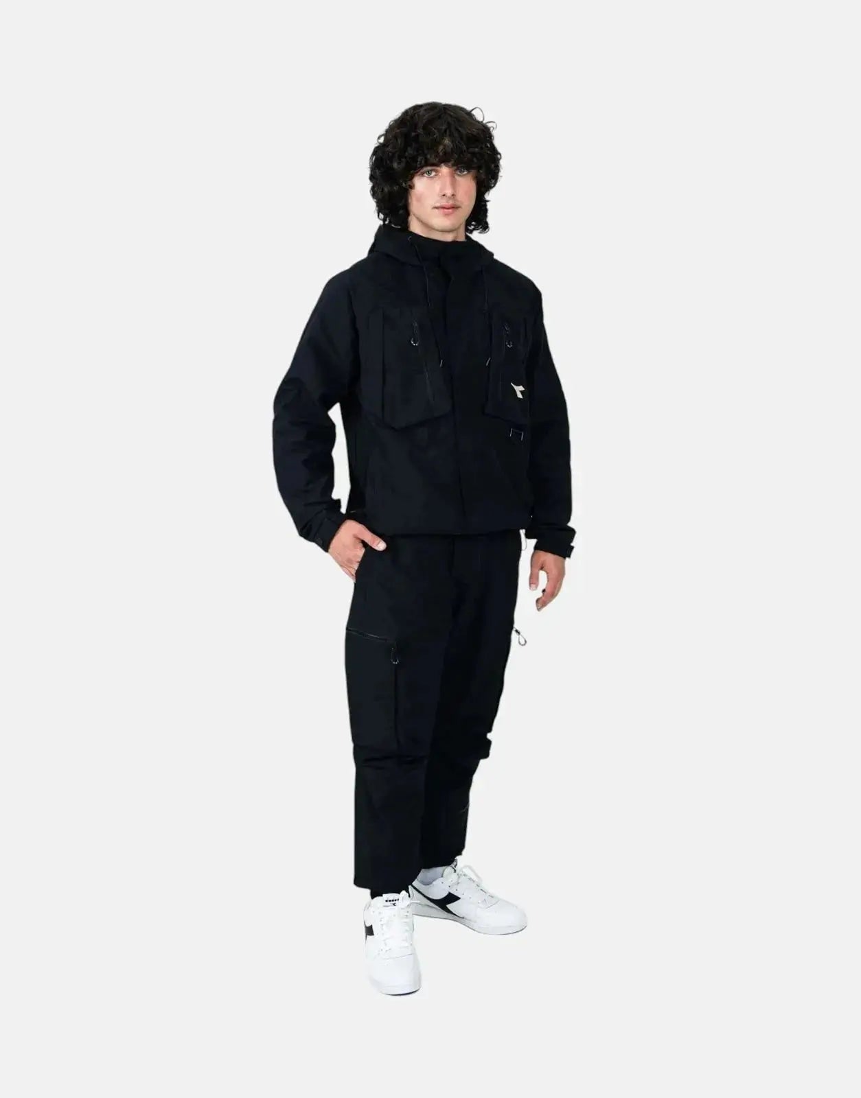 Diadora Aura Black Jacket