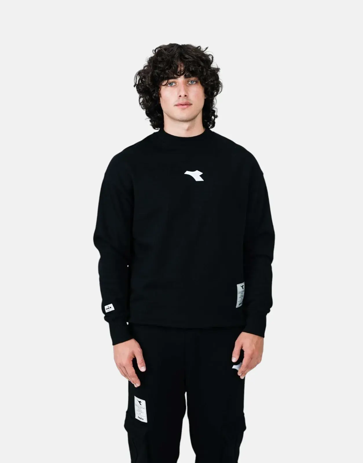 Diadora Axis Black Sweatshirt