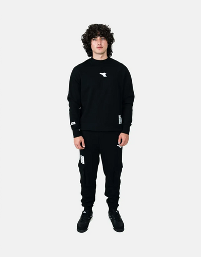Diadora Axis Black Sweatshirt