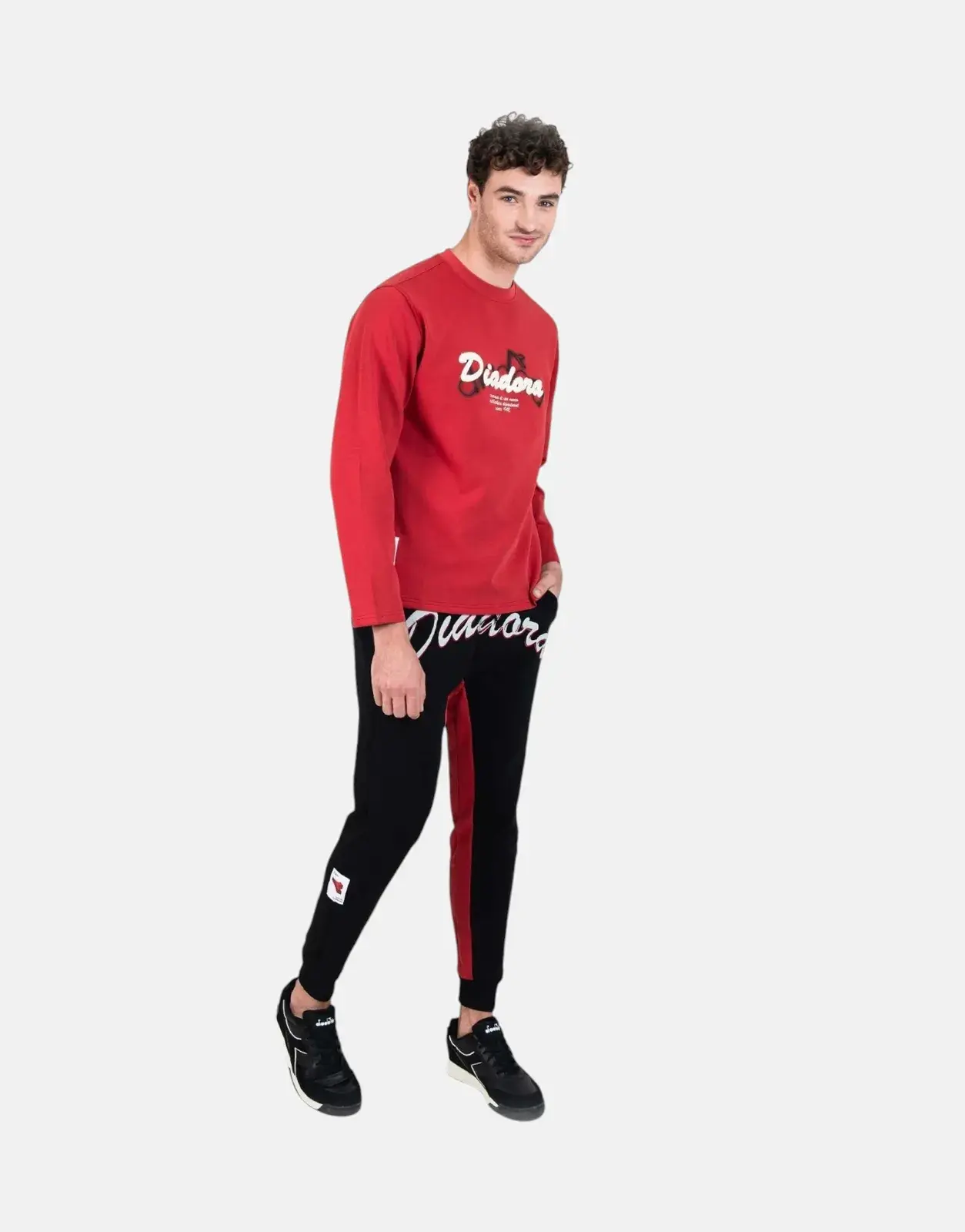 Diadora Icarus Black Trackpants