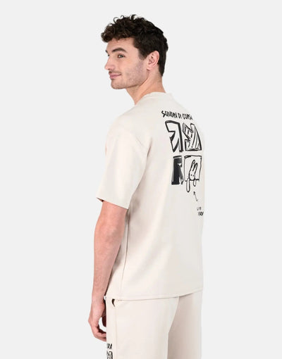 Diadora Kael Off White T-Shirt